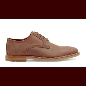 Ben Sherman Brent Brown Leather Shoe, New In Box